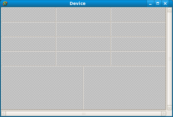 Screenshot of base screen Device.